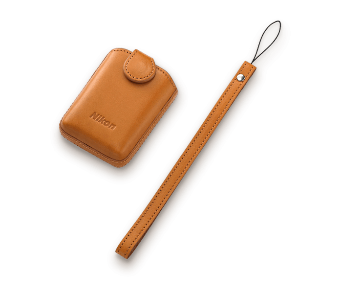 Nikon CS-CP4-1 Leather Case (Brown) | COOLPIX Compact Camera