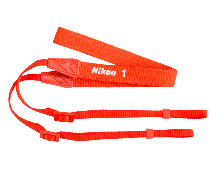 Nikon AN-N1000 Orange Neck Strap | Nikon 1 Camera Accessories