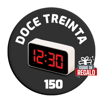 Combo 150 Guías 12:30 con 15 guías de REGALO