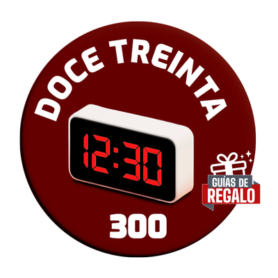 Combo 300 Guías 12:30 con 30 guías de REGALO