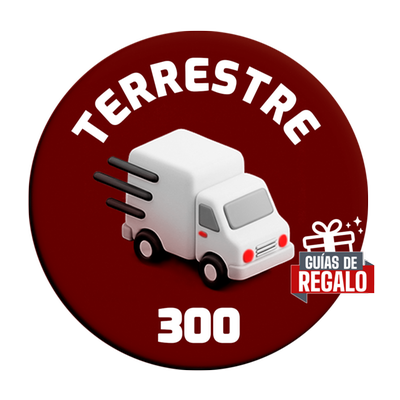 Combo 300 Guías Terrestre con 30 Guías de REGALO